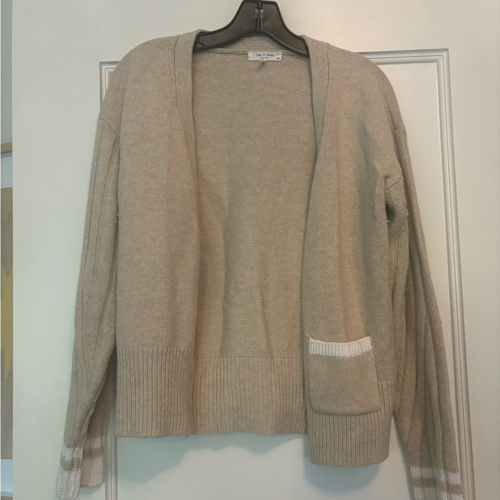 rag & bone cream wool sweater